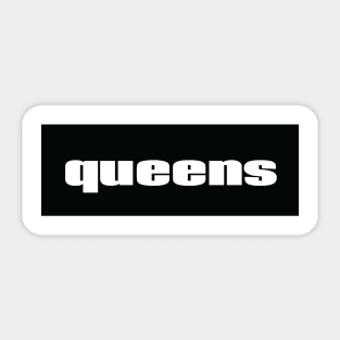 Queens Sticker